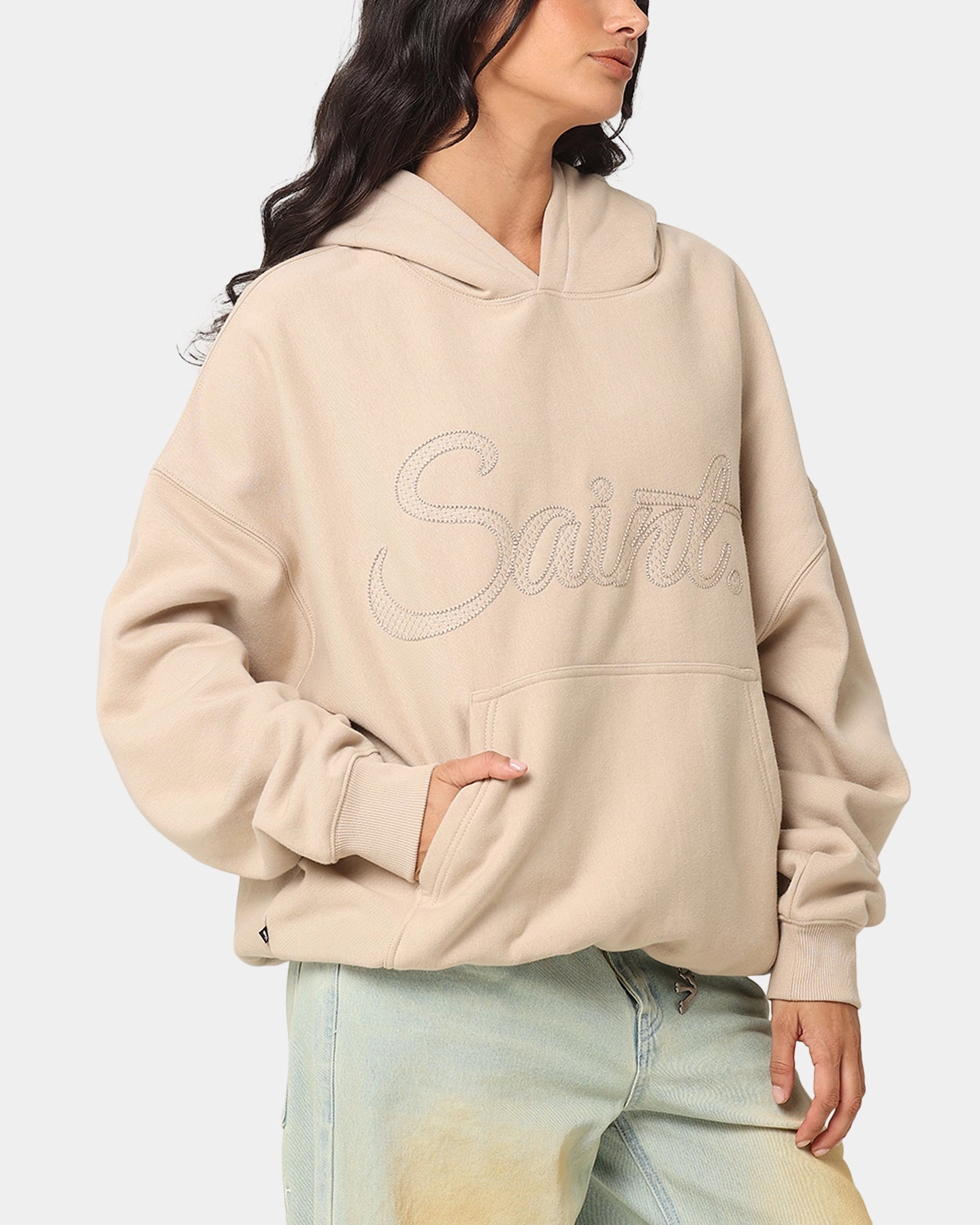 FlexibleMovement Sale Saint Morta Scribere Premium Hoodie Stone