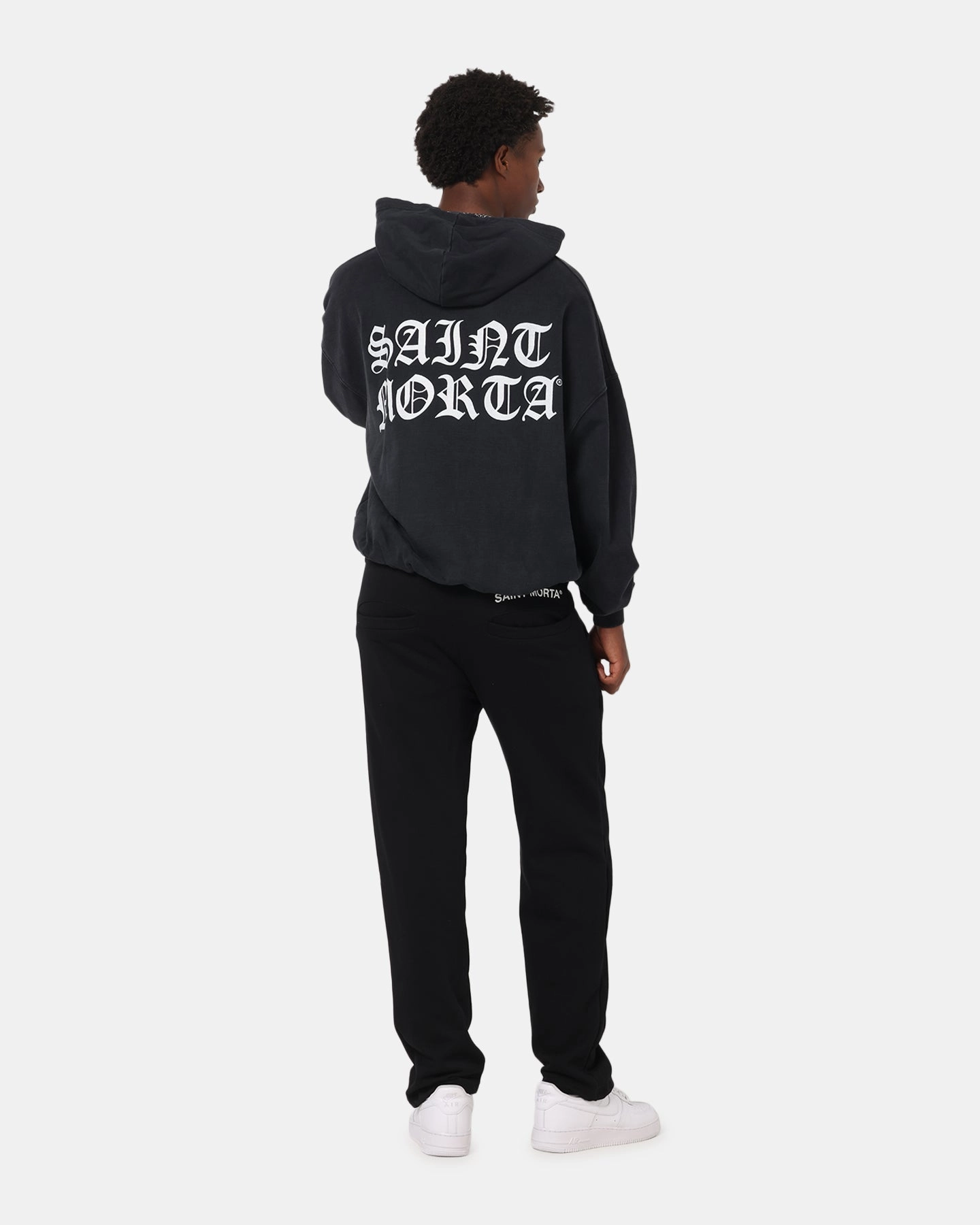 low - altitude use Saint Morta Shadow Mark Hoodie Black