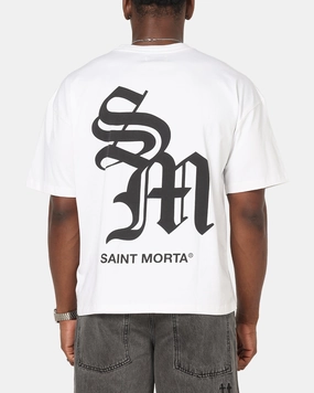 SoftTouchFinish Saint Morta Shadow Mark T-Shirt White