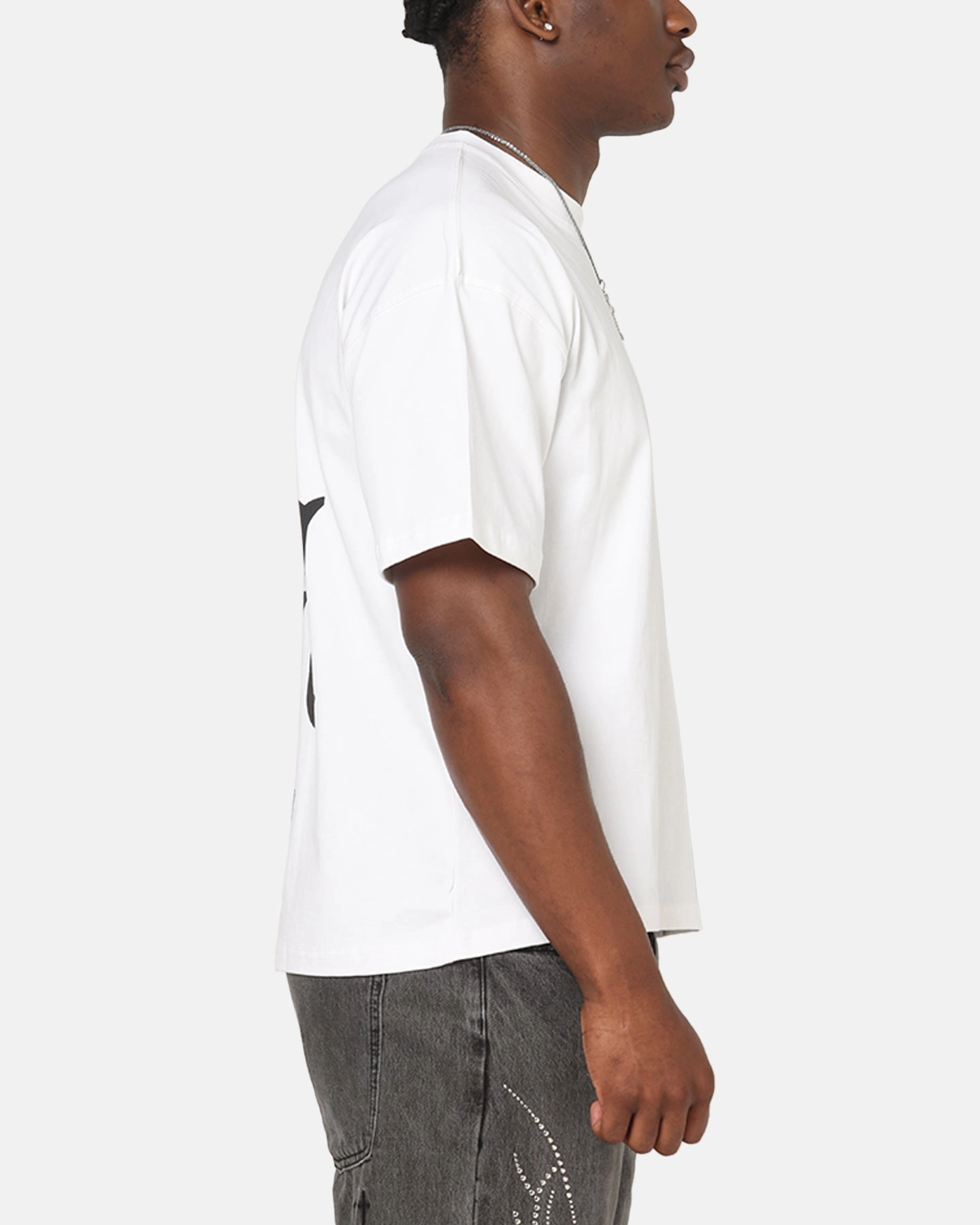 Saint Morta Shadow Mark T-Shirt White Urban Look