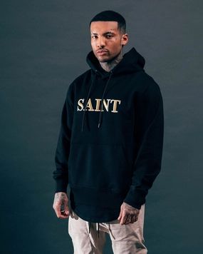 Propagate Insulated Comfort Saint Morta Society Hoodie Black/Gold