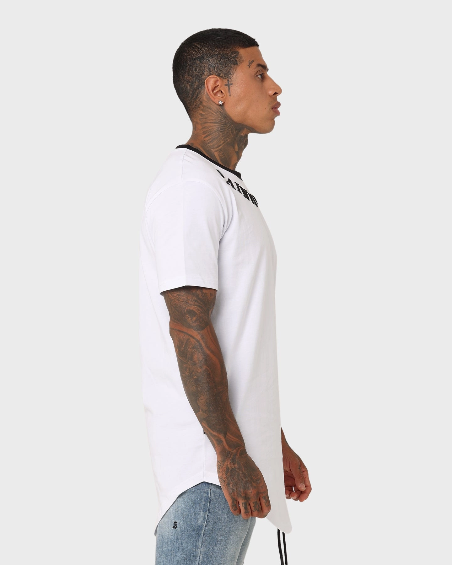 Comfy Choice Saint Morta Sparta T-Shirt White/Black