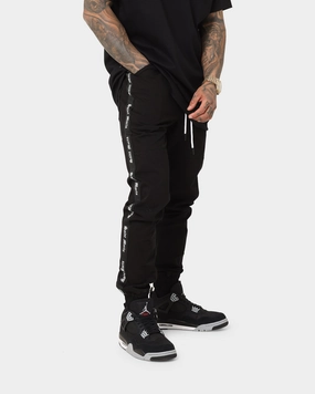 Saint Morta Sport X Joggers Black Denim finish Professional Wear