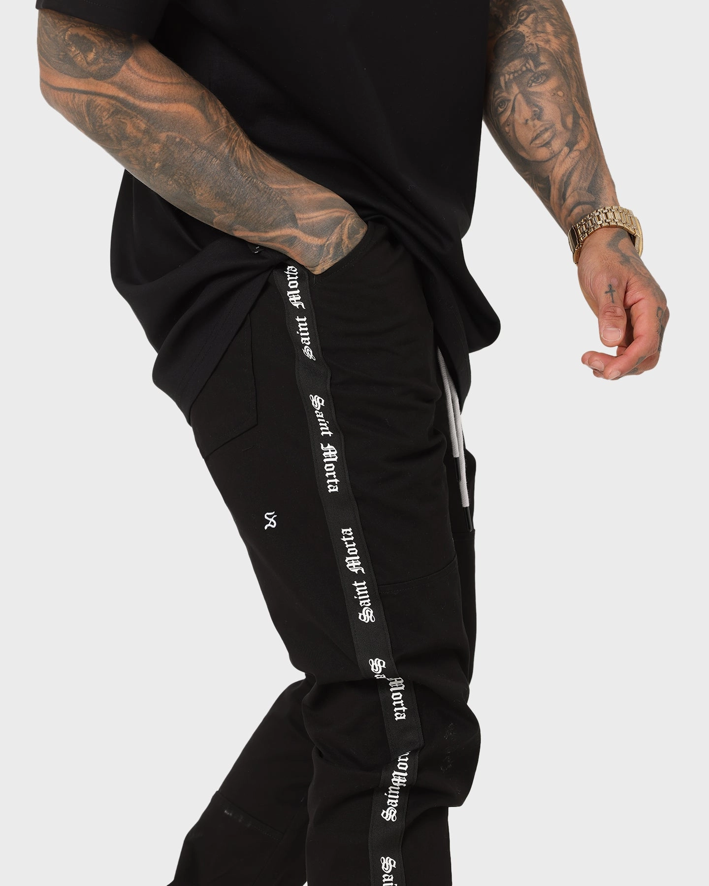Saint Morta Sport X Joggers Black Smart Motion