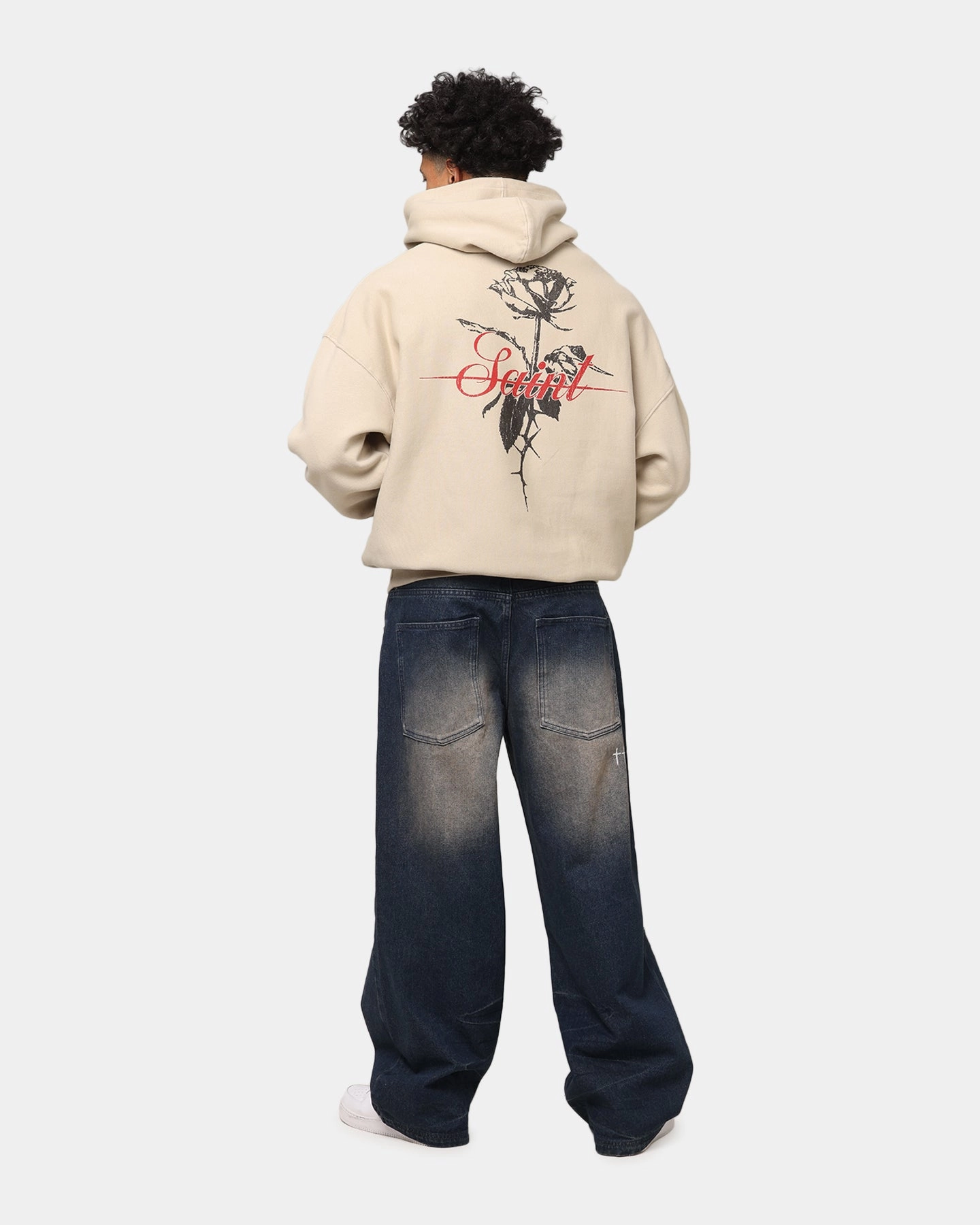 Saint Morta St Valentines Boxy Hoodie Stone Purse