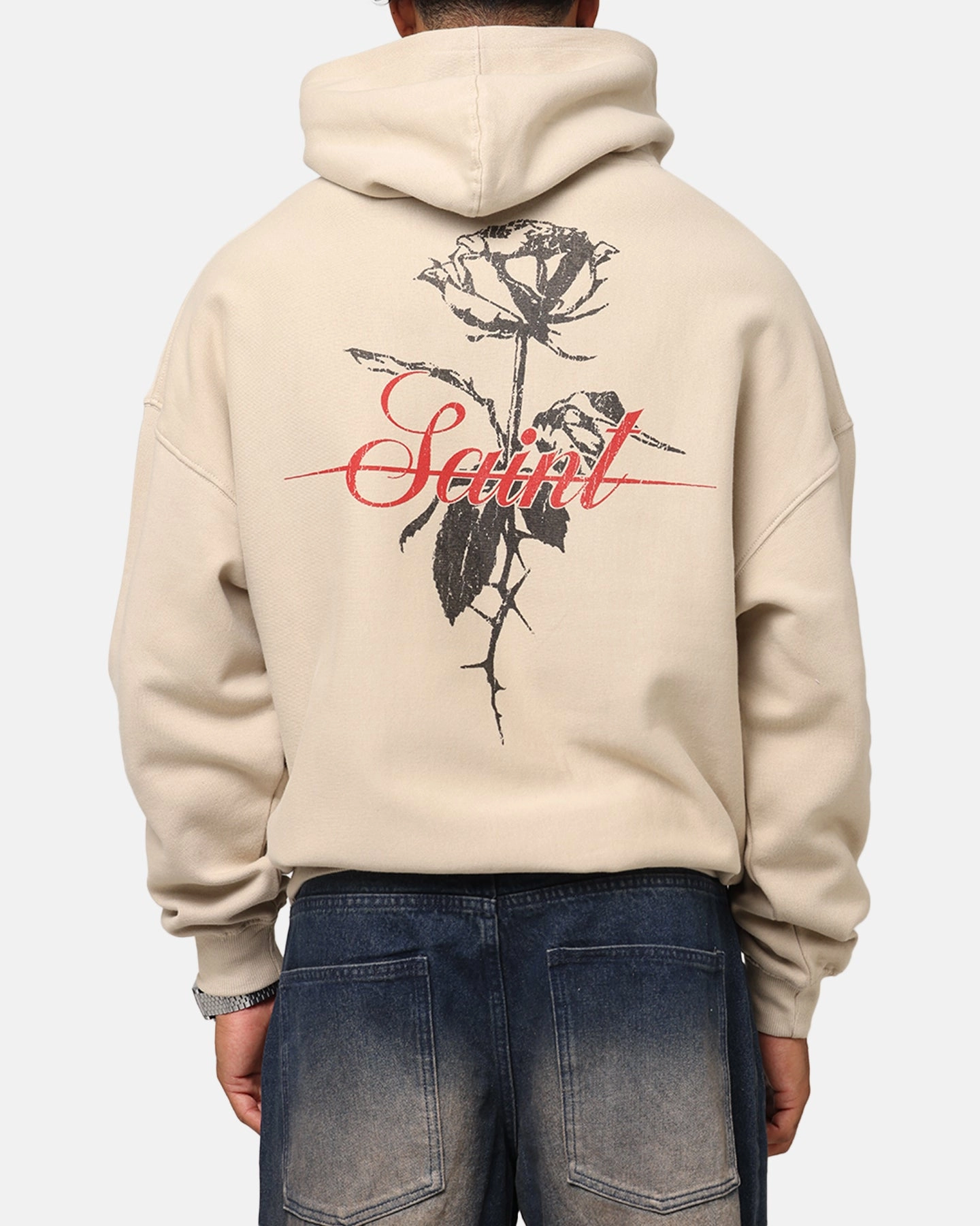 traveler Team-sports Saint Morta St Valentines Boxy Hoodie Stone