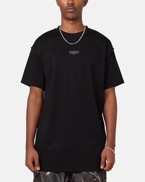 Premium Cotton Saint Morta Stain Resistant Lafayette T-Shirt Black