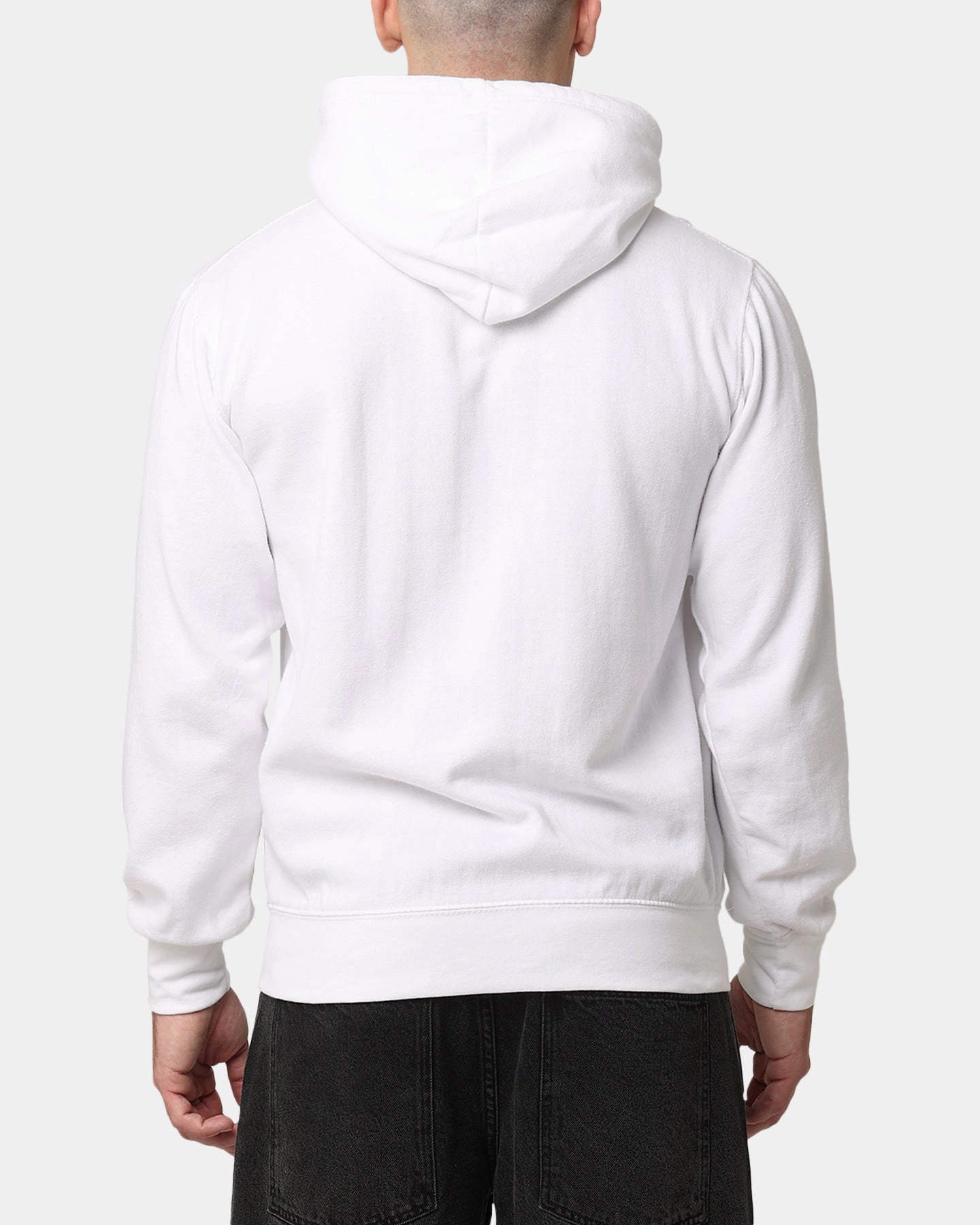 Saint Morta Strikeout Hoodie White Tagless Design