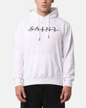 low intensity conflict Saint Morta Strikeout Hoodie White