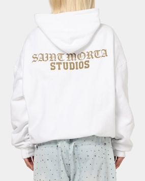 Temperature Regulating Saint Morta Studios Boxy Hoodie White