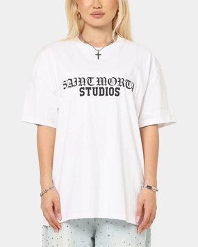 Durable Style Saint Morta Studios Boxy T-Shirt White