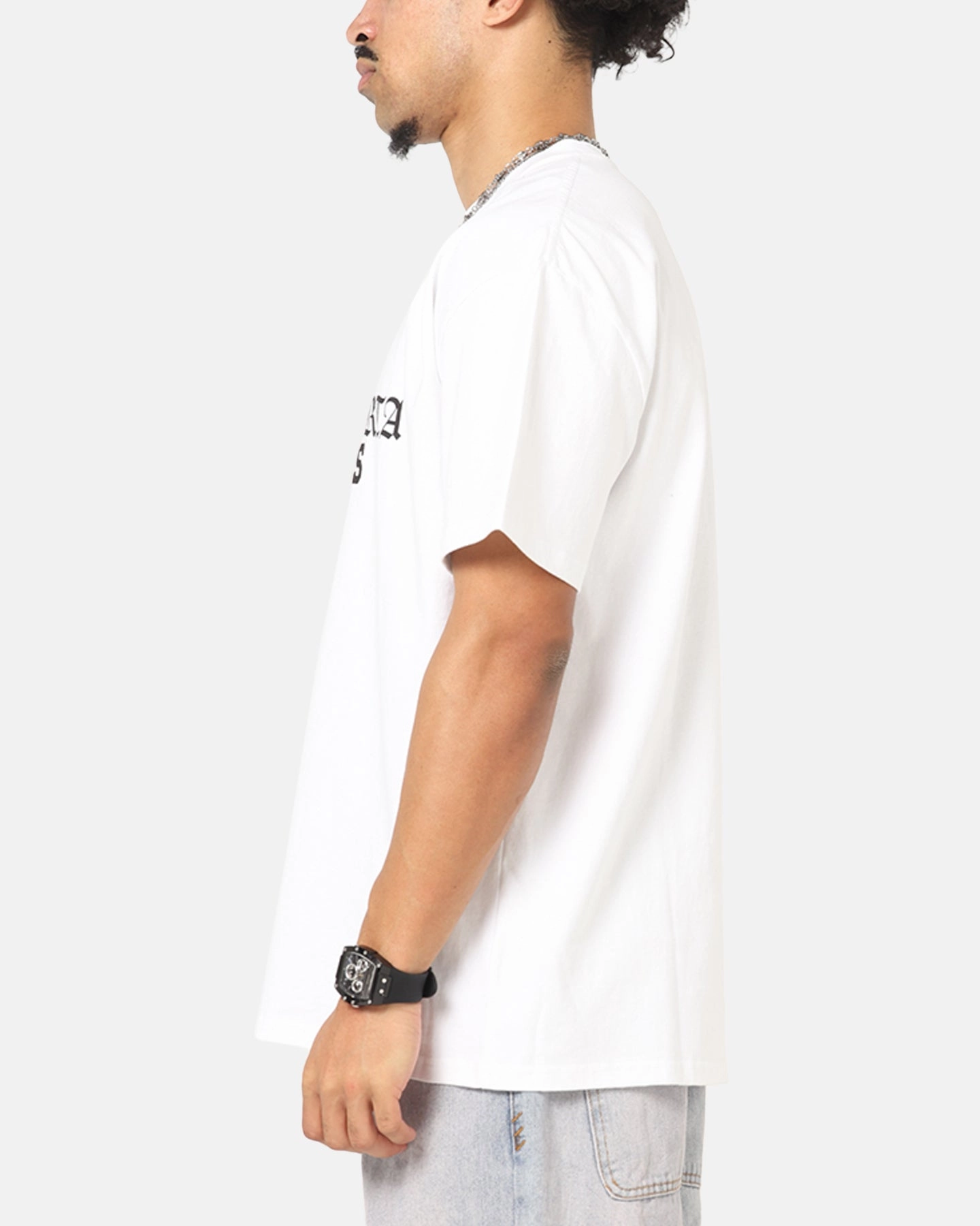 Saint Morta Studios Boxy T-Shirt White Simple Yet Cozy Fresh Style
