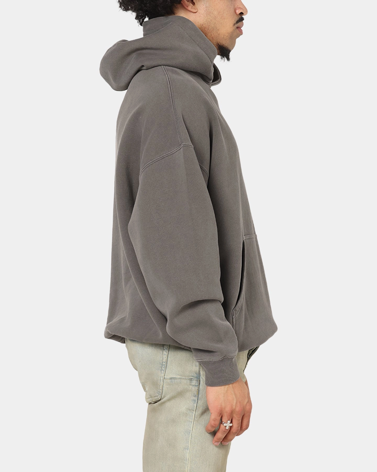 Quick Pull Tab Learning - effective Saint Morta Studios Logo Boxy Hoodie Washed Black