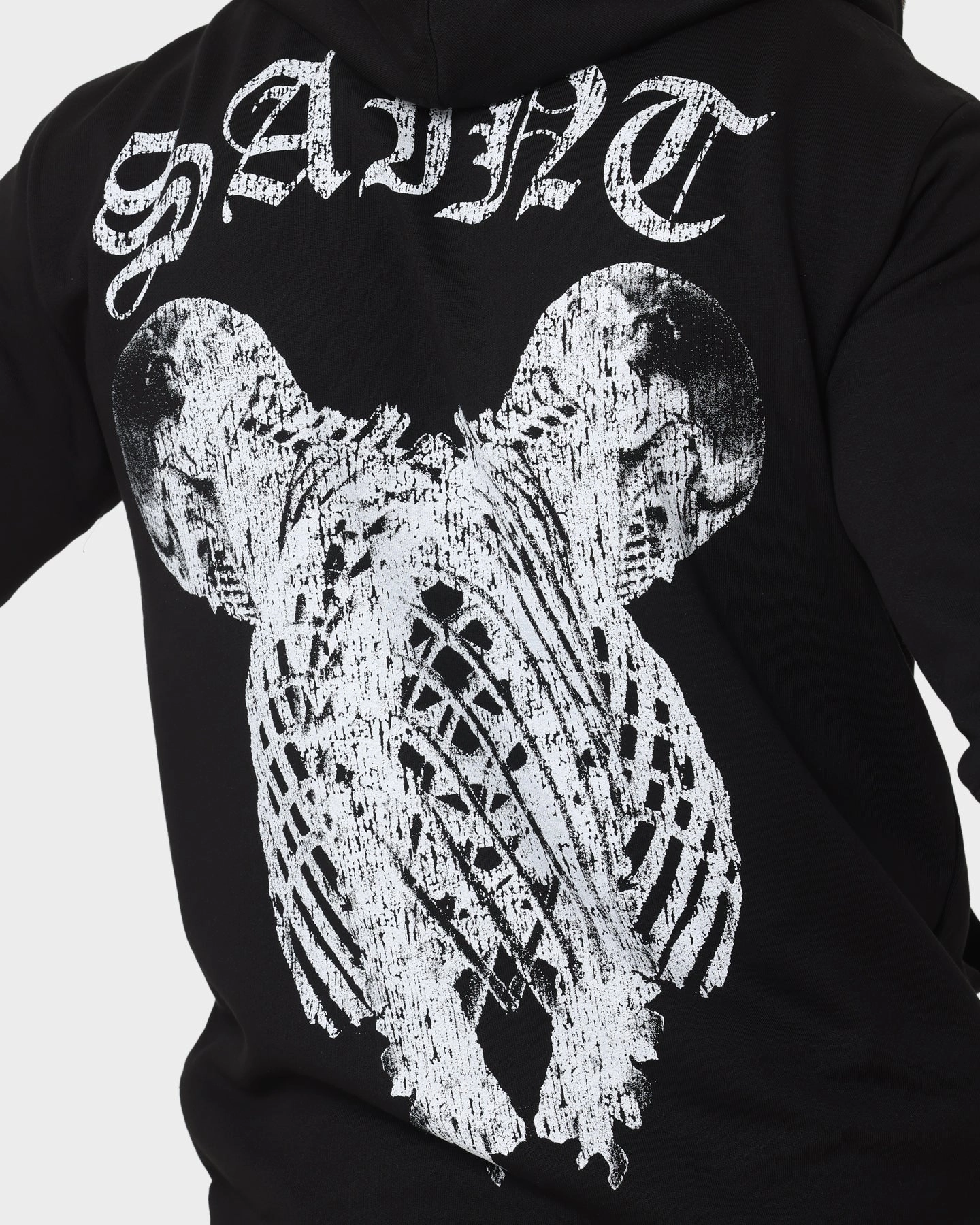 Trendy Outerwear Saint Morta Undead Hoodie Black
