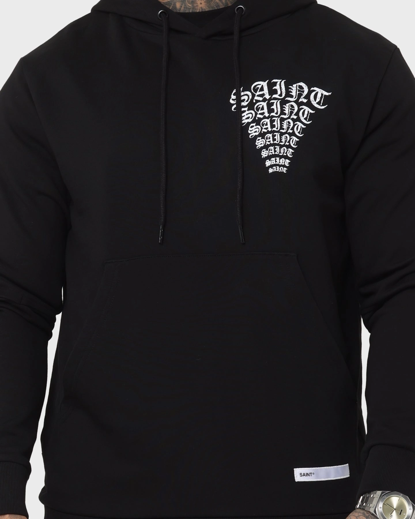 Saint Morta Undead Hoodie Black Neutral Style Praise