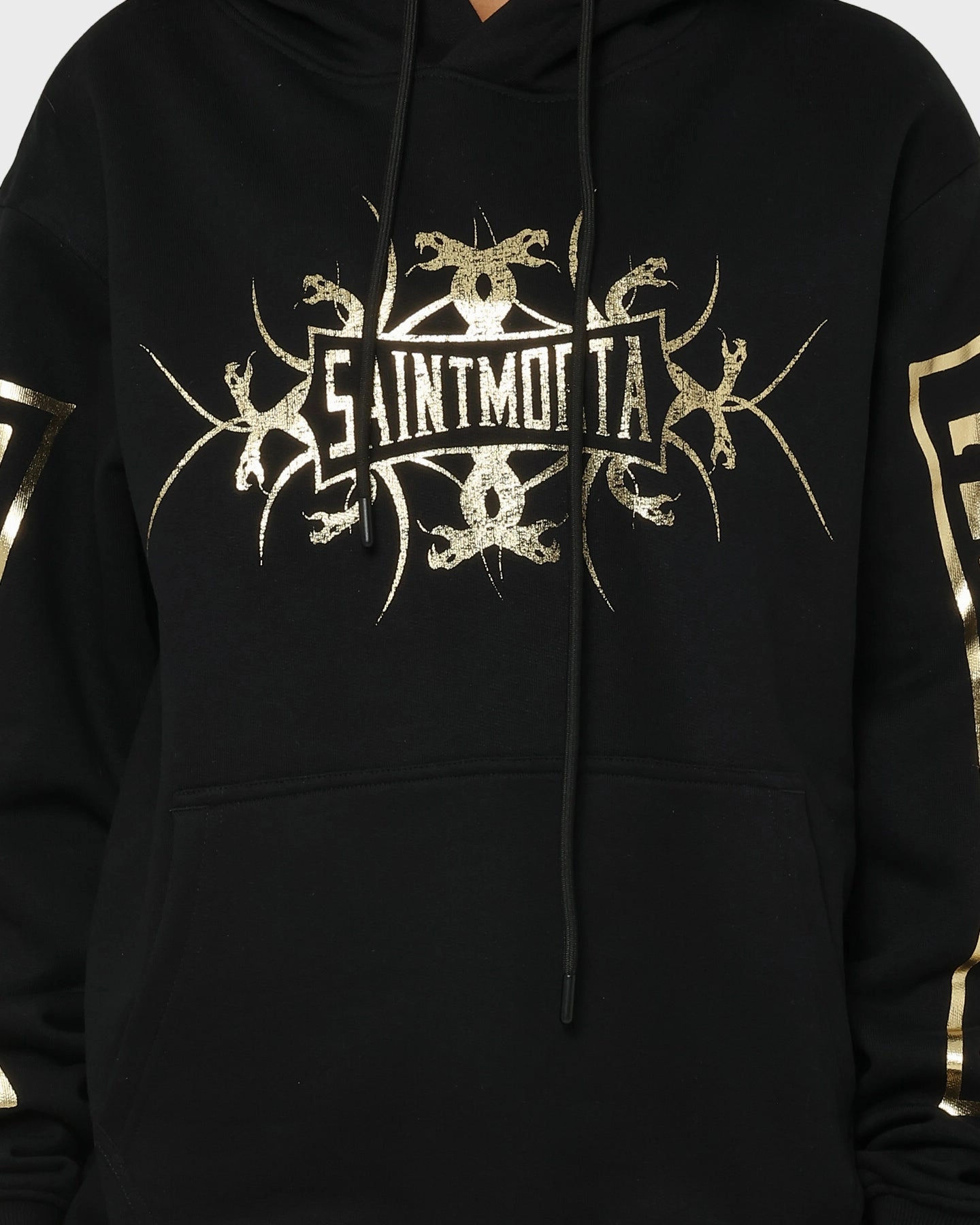 Show Makeup Saint Morta Venom Hoodie Black/Gold