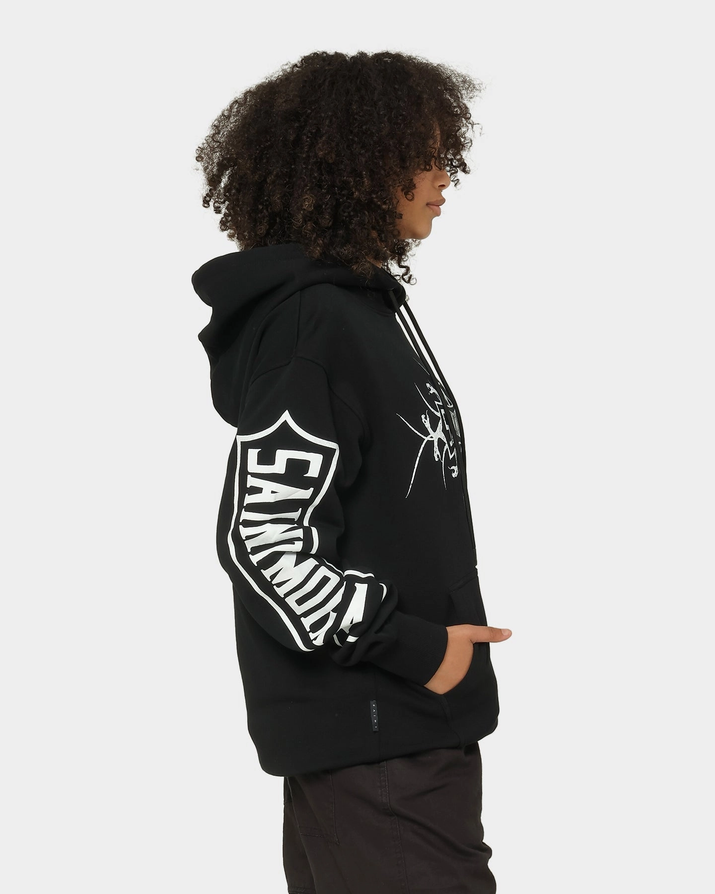 Argue Saint Morta Venom Hoodie Black/White