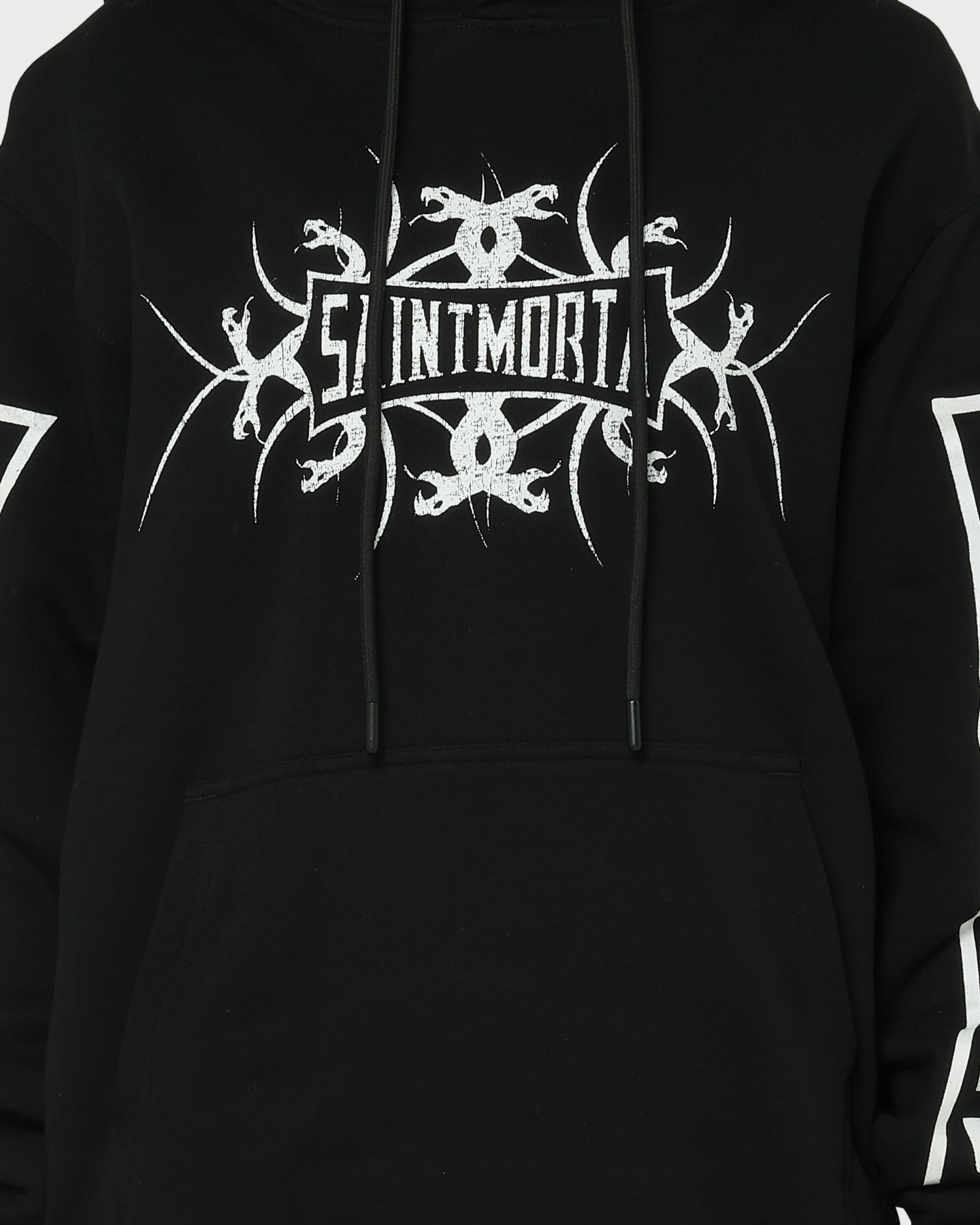Saint Morta Venom Hoodie Black/White rainy