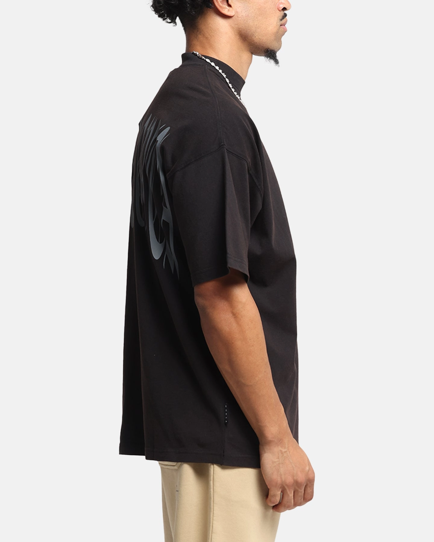 Light Design High-End Quality Saint Morta Vill Park Boxy T-Shirt Vintage Black
