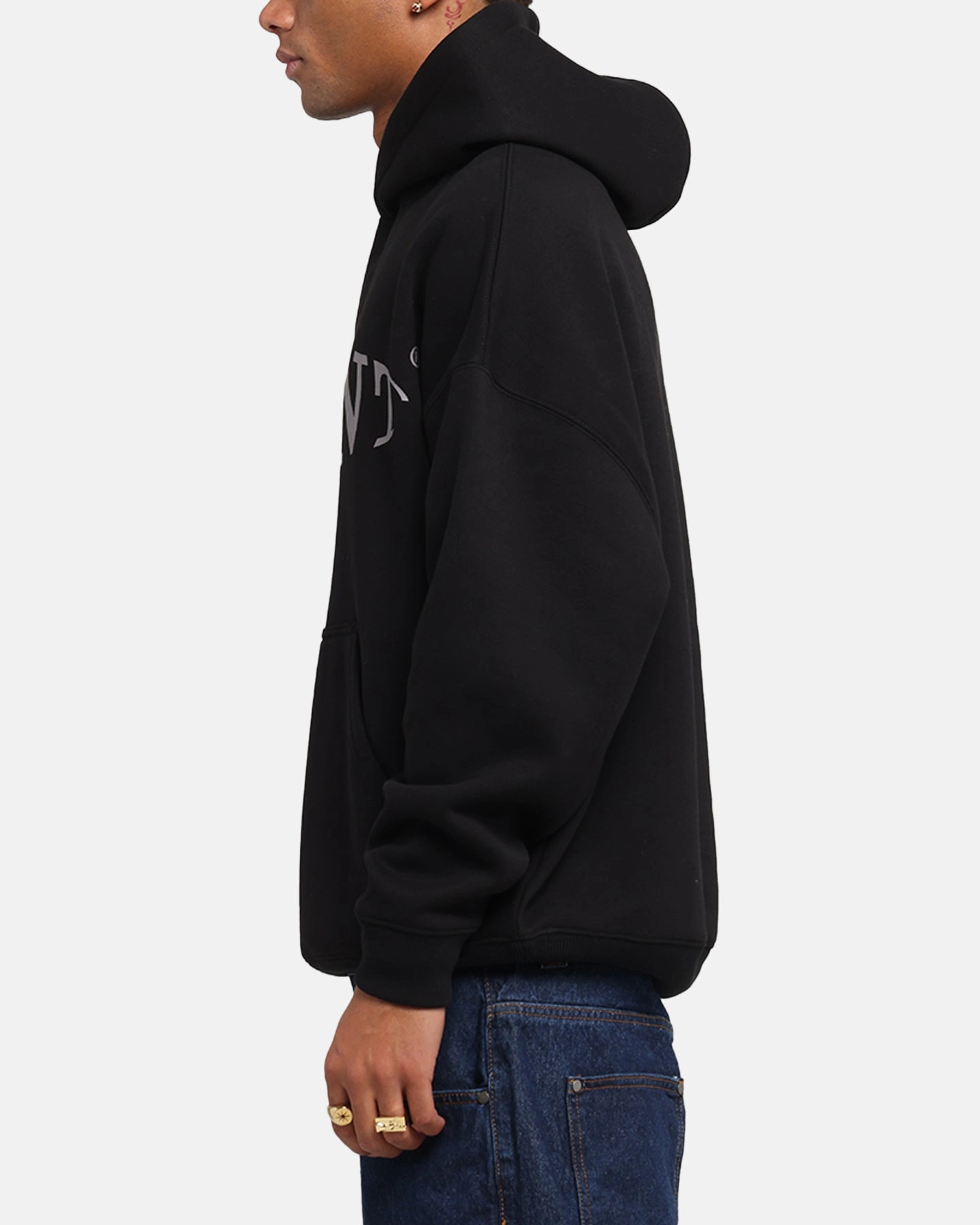 Saint Morta Vision Boxy Hoodie Black Regulation - following Tactical