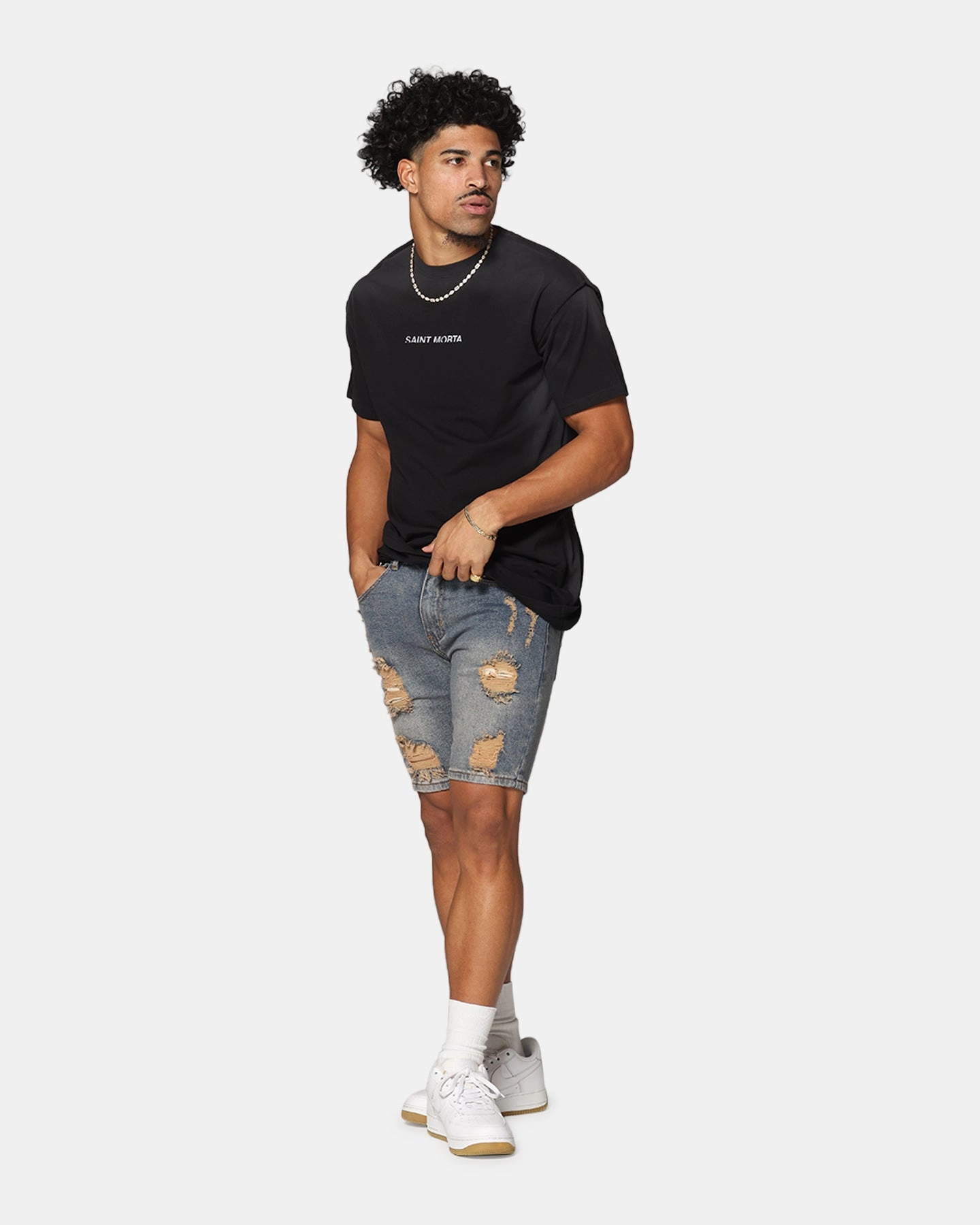Cozy Wear Seasonal Comfort Saint Morta Void Lafayette T-Shirt Sunfade Black