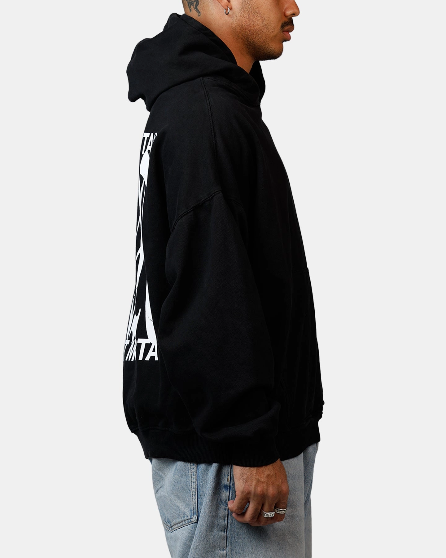 Package Saint Morta Ye Old Boxy Hoodie Black