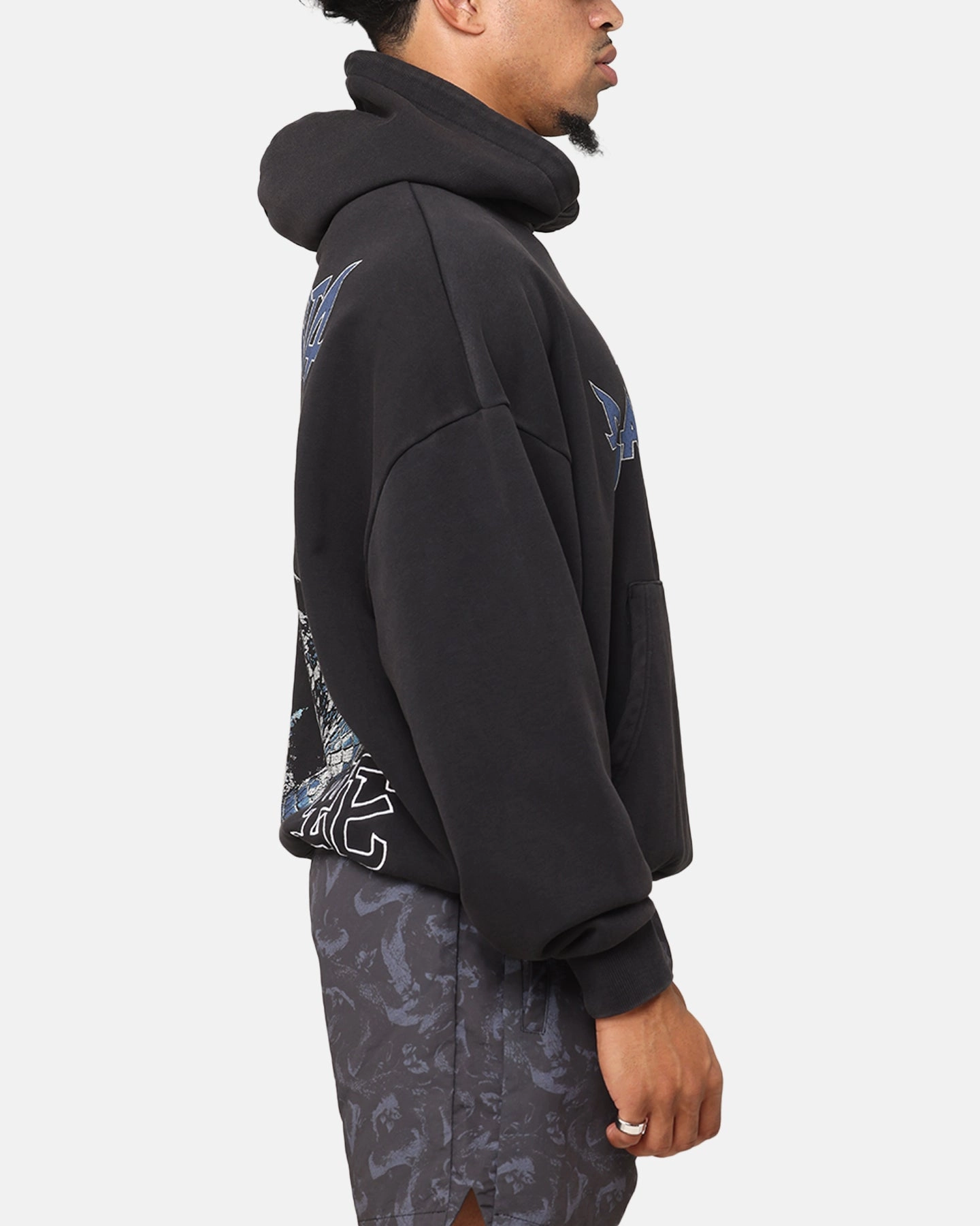 Saint Morta Year Of The Snake Hoodie Vintage Black Multi Pocket Design