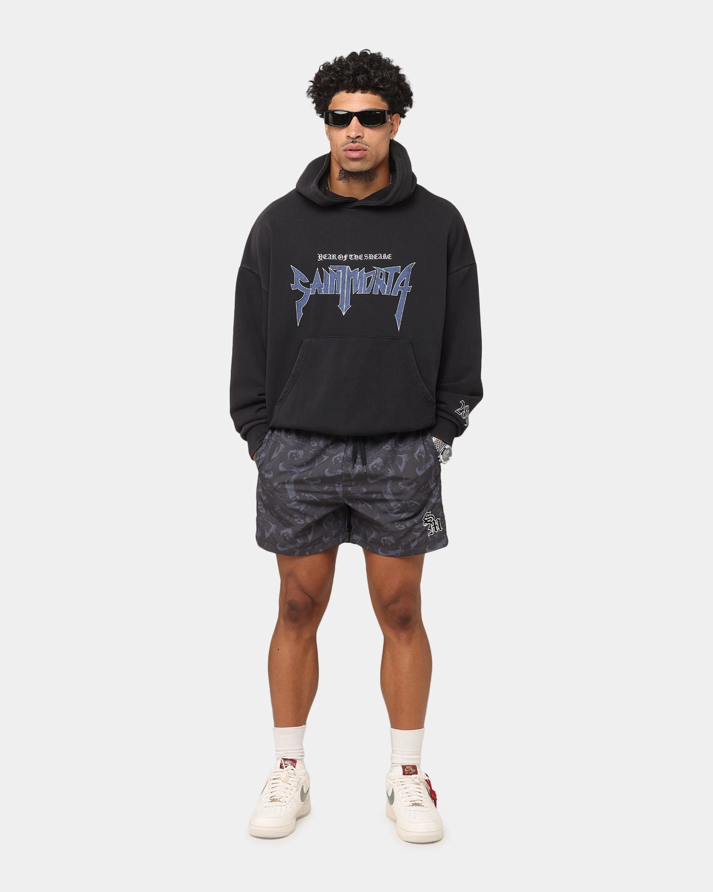 coastal All-Purpose Jacket Saint Morta Year Of The Snake Hoodie Vintage Black