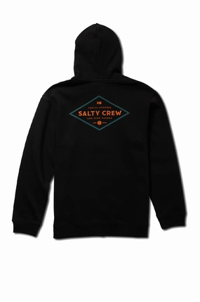 Salty Crew Double Diamond Zip Fleece Hoodie Lined holders Fast - Moving