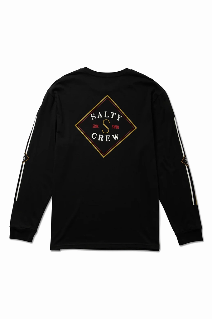 Sporty Design Salty Crew Tippet Color Long Sleeve Tee