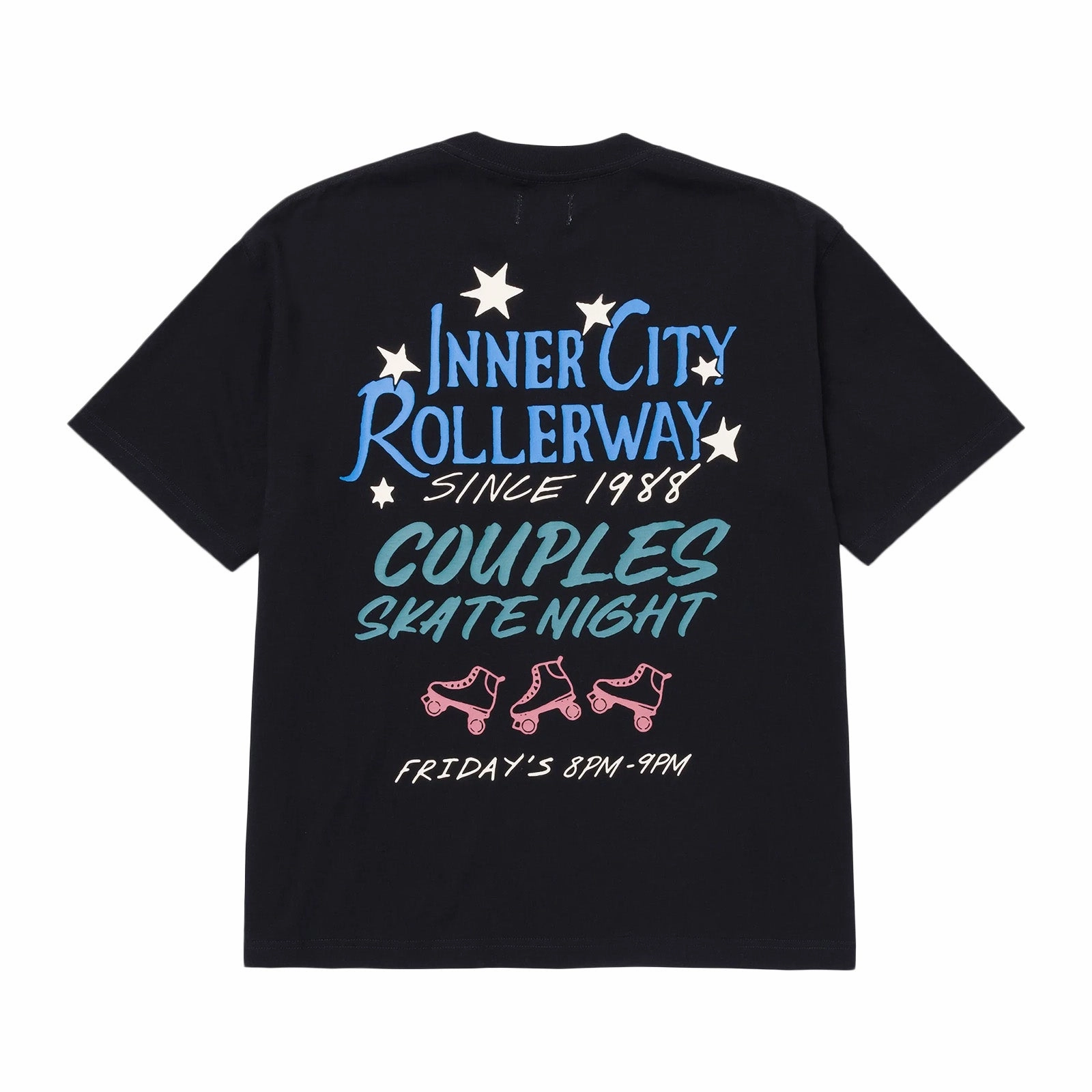 Honor The Gift Roller Rink T-Shirt 'Black' Classic Comfort