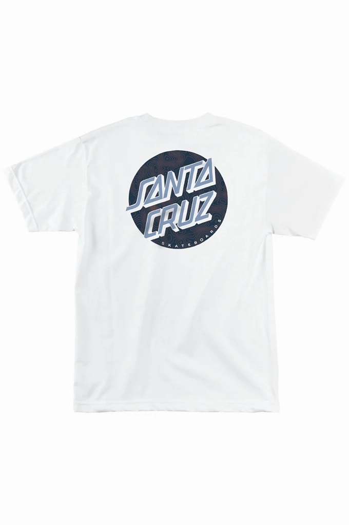Cozy Look Santa Cruz Absent Topo Dot SS Regular Fit Tee