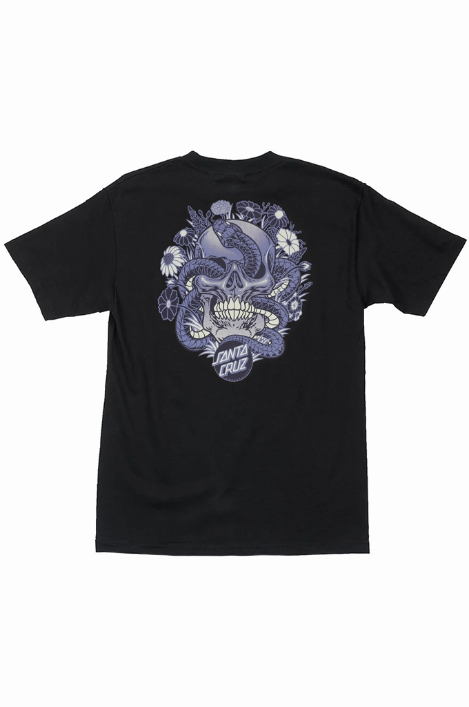 Sporty Style Wear Santa Cruz Botanic Skull Regular Fit Tee