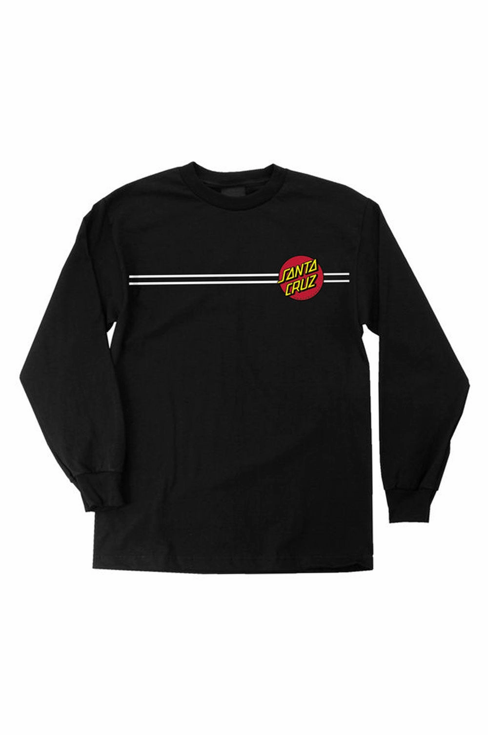 Santa Cruz Classic Dot Regular Long Sleeve Shirt Casual Layer Look SoftTouchFinish