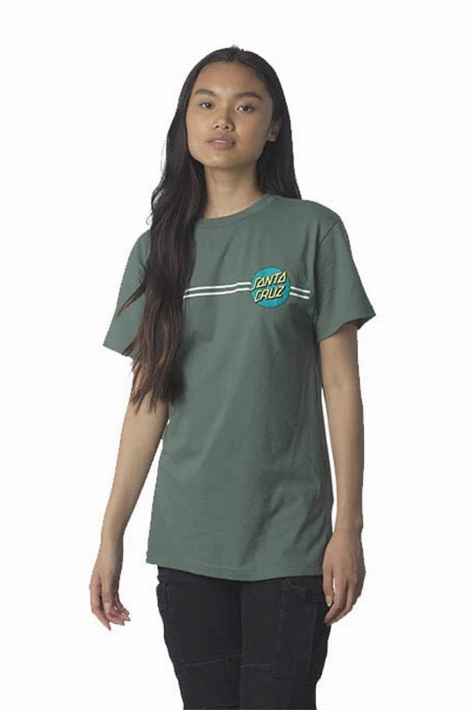 Santa Cruz Other Dot Fitted Tee GentleWashResistance
