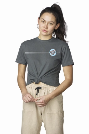 DoubleStitchedHem Santa Cruz Other Dot Fitted Tee
