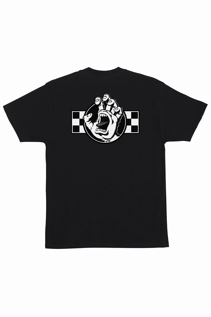 Fashion-Forward Fit Wrinkle-Free Santa Cruz Screaming Contest SS Premium Tee