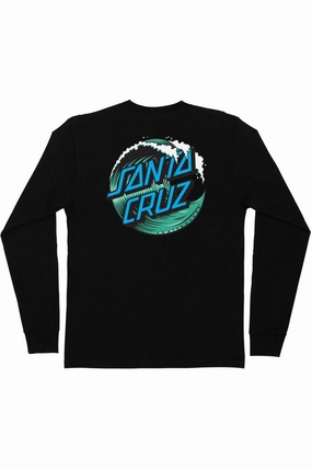 Santa Cruz Wave Dot Long Sleeve Tee sports activity Everyday Comfort