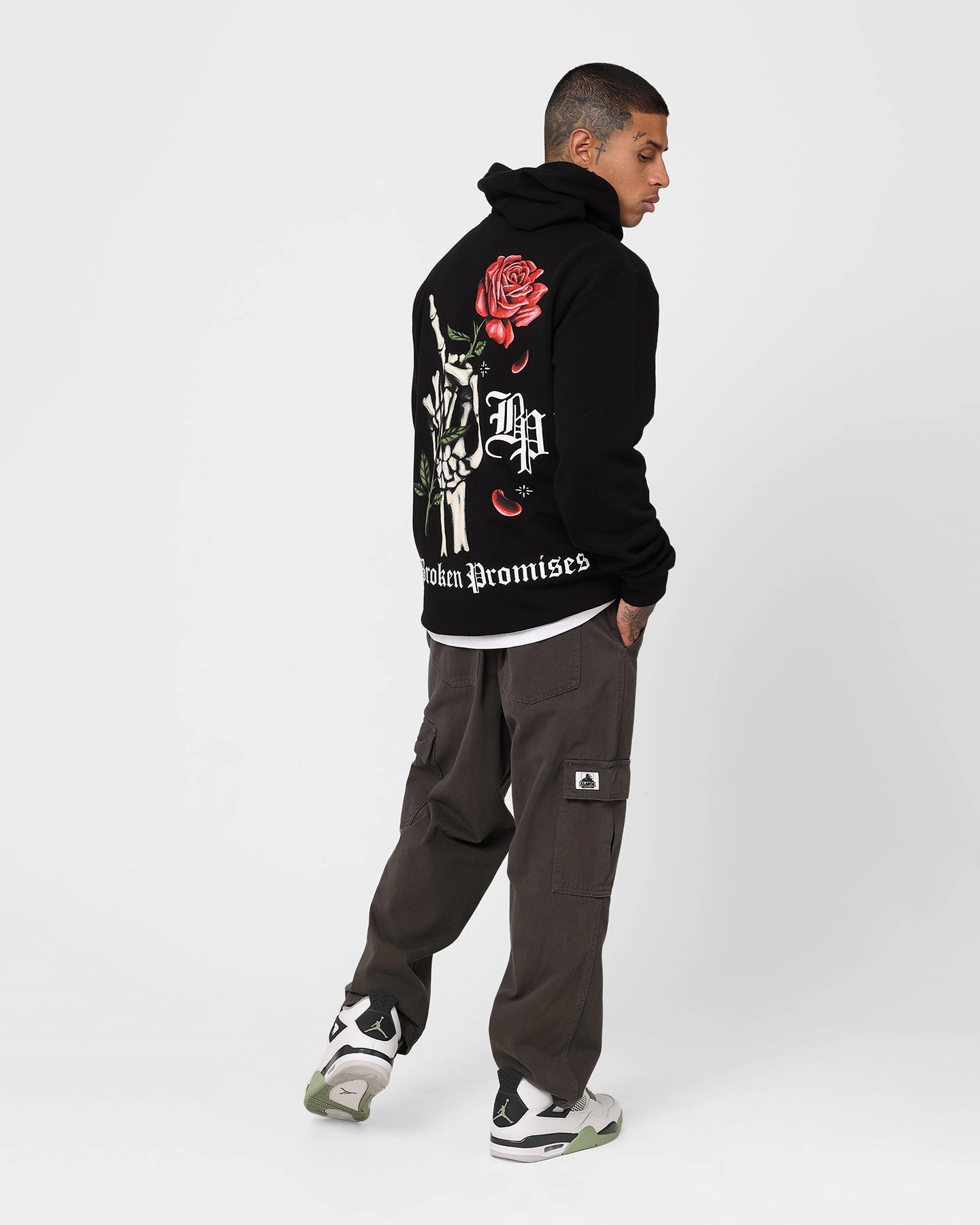 suitable for promotional activities Fast Dry Broken Promises Wishful Thinking Hoodie Black