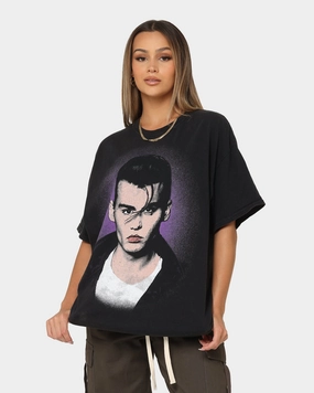 Goat Crew Cry Baby Vintage T-Shirt Black Wash Layering Fashion