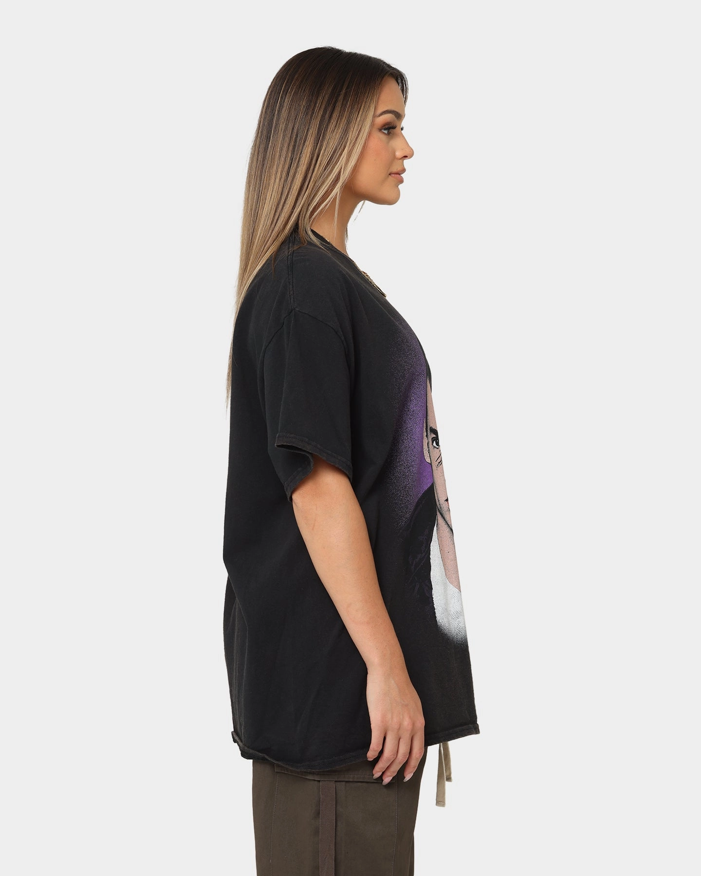 Functional Wear Goat Crew Cry Baby Vintage T-Shirt Black Wash