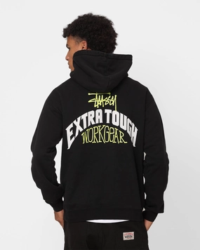 Stussy Extra Tough 50-50 Hoodie Pigment Black Empathy