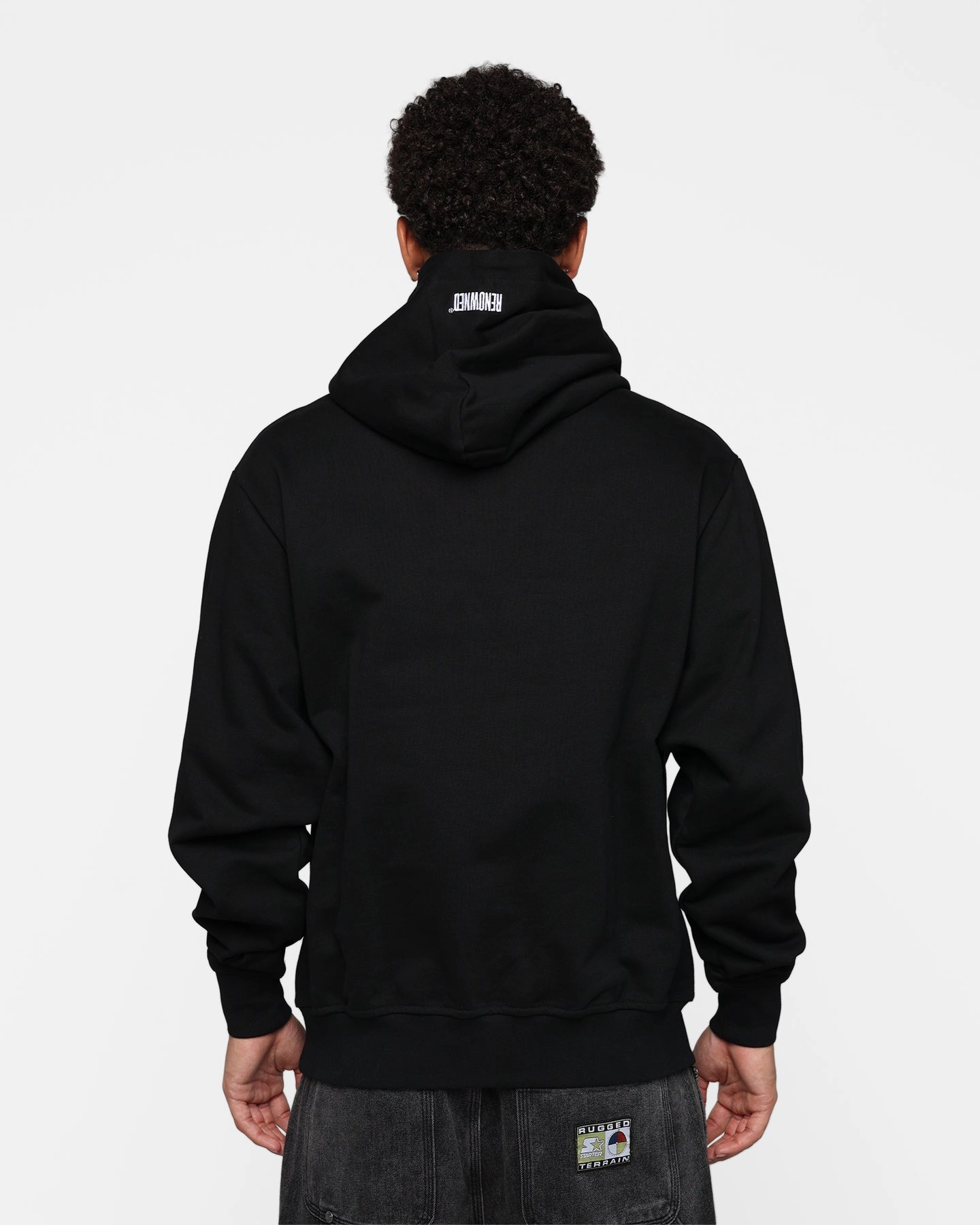 Dirt Repellent Surface Organizer Renowned LA Shredded Monstars Hoodie Black