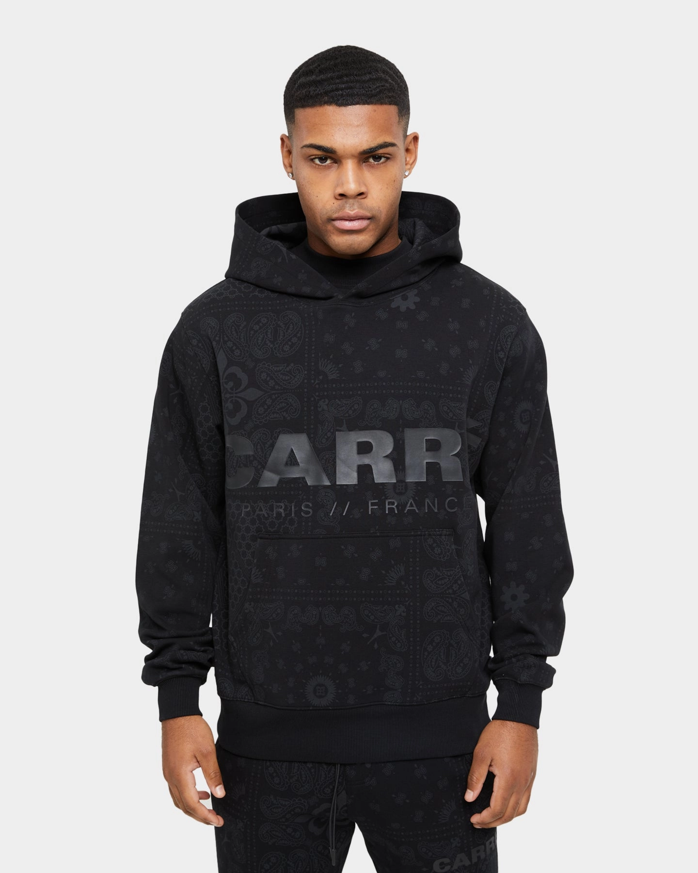 Carre Bandana Ultra Motion Hoodie Black Stylish-design Sport Inspired