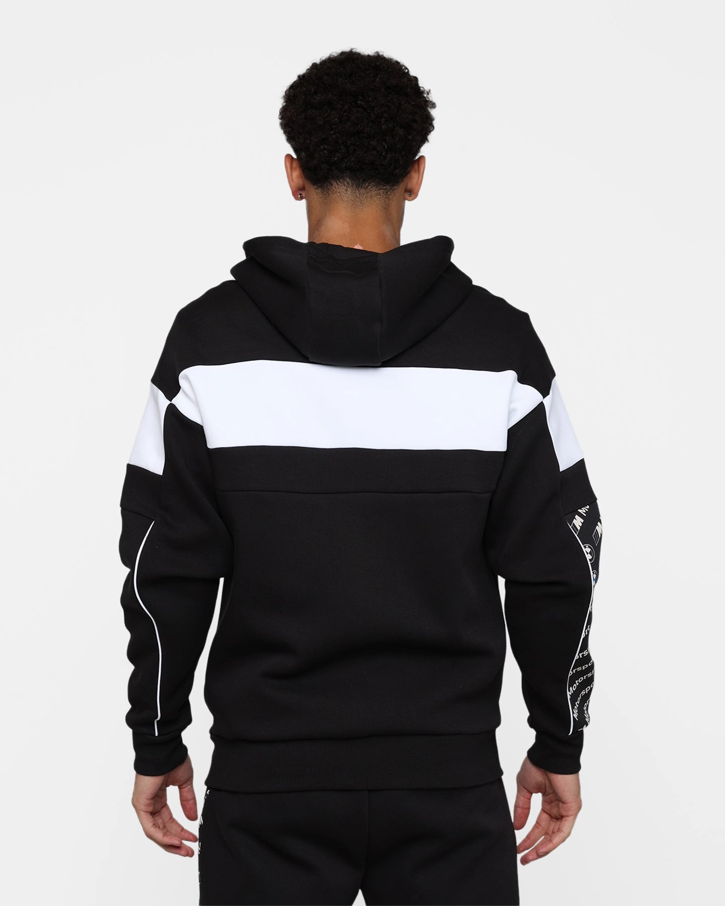Puma X BMW M Motorsport SDS Hooded Sweat Jacket Puma Black cold - weather essential