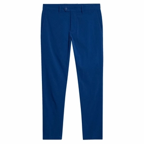 Double Stitched Versatile Style J.Lindeberg Vent Golf Pants Estate Blue - SS24 Men