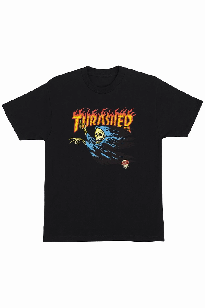 Effortless Look Santa Cruz X Thrasher O'Brian Reaper Tee
