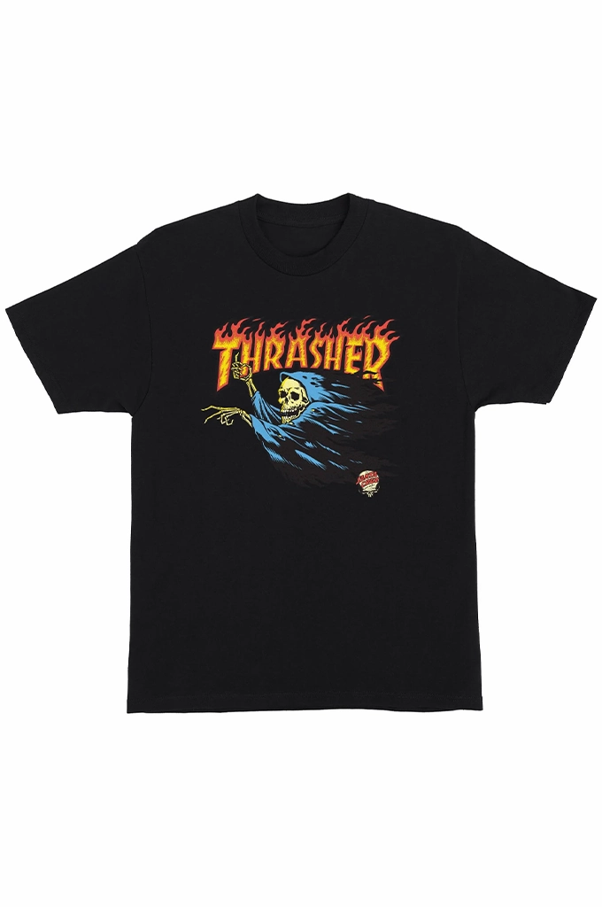 Santa Cruz X Thrasher O'Brian Reaper Tee Feminine Appeal spandex blend