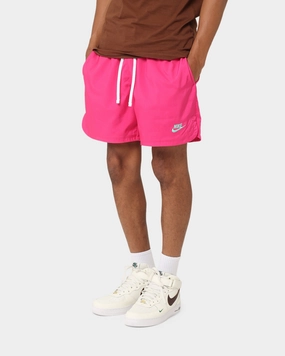 tall sizing Nike Club Woven Lined Flow Shorts Active Pink