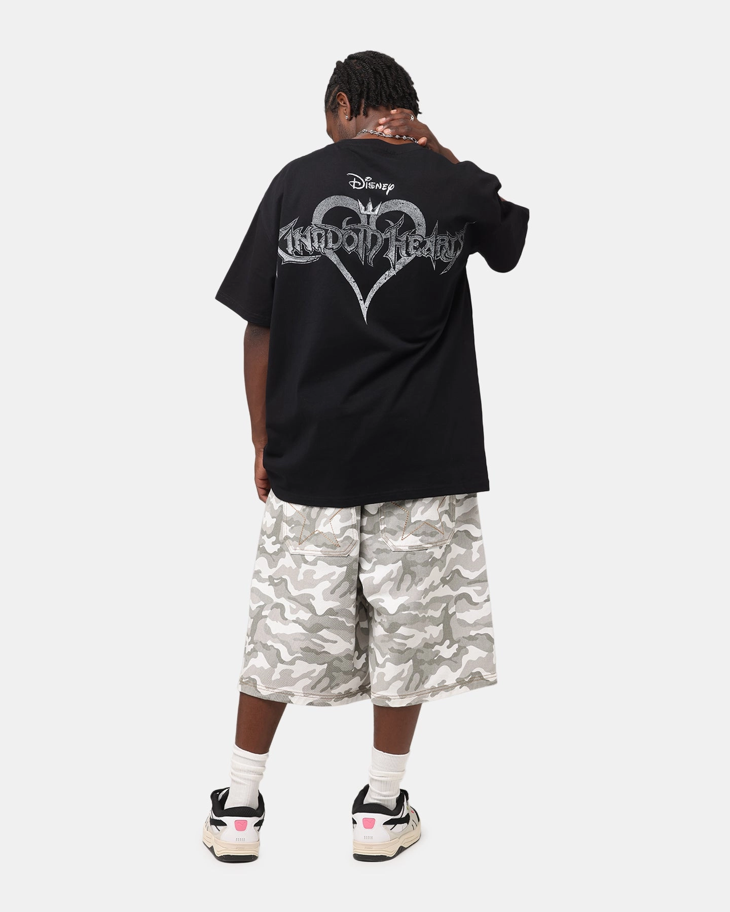 Goat Crew Disney Kingdom Hearts Riku Heavy T-Shirt Black Easy Layer